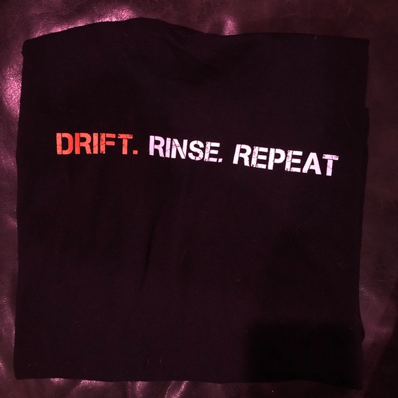 DRIFT. RINSE. REPEAT. tee - Picture 2 of 2